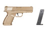 Galaxy G39 Full Scale Pistol in Full Metal in Desert Tan