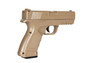 Galaxy G39 Full Scale Pistol in Full Metal in Desert Tan