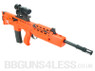 HFC ha2020b bb gun Spring Rifle with Scope in Orange 