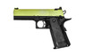 Raven Hi Capa 4.3 Gas Blowback Pistol in Green
