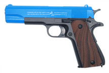 Cyma ZM05 M1911 replica BB Pistol Gun in Blue - bbguns4less
