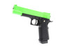 Galaxy G6 M1911 Full Metal Pistol BB Gun in Radioactive Green