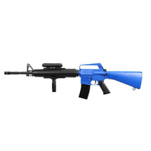 Well M16-A3 Spring Rifle in Blue