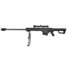 Barrett M82A1 bolt action sniper rifle in black
