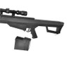 Barrett M82A1 bolt action sniper rifle in black Barrett M82A1 bolt action sniper rifle in black