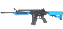  D|Boys 035 - M4 Full Metal AEG with Tactical Stock in Blue