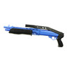 HFC HA239 Pump Action Shotgun with folding stock in Blue