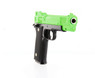Galaxy G20 Full Scale M945 Pistol in Full Metal in Radioactive Green