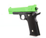 Galaxy G20 Full Scale M945 Pistol in Full Metal in Radioactive Green