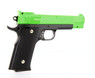 Galaxy G20 Full Scale M945 Pistol in Full Metal in Radioactive Green