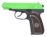 Galaxy G29 Czech CZ83 Full Metal Pistol in Radioactive Green