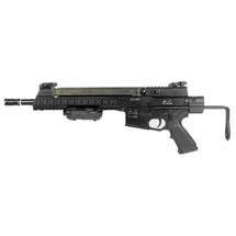 AY A0003 - AR-57 AEG with M231 with Skeleton Stock in Black
