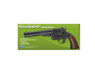 ASG Schofield 6" Airsoft Revolver in Black With Wooden Grip (19303)