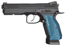 ASG CZ Shadow 2 Co2 Blowback Pistol with Blue Grip in Black