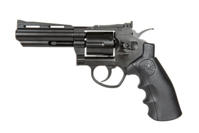 SRC TITAN 4" Co2 Full Metal Airsoft Revolver in Black