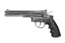 SRC TITAN 6" Co2 Full Metal Airsoft Revolver in Silver