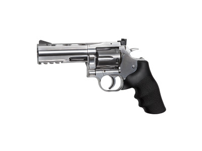 ASG Dan Wesson 715 - 4" Airsoft Revolver in Silver (18610)