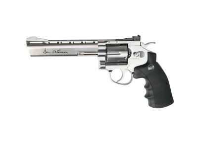 ASG Dan Wesson 6" Airsoft Revolver in Silver (17115)
