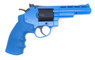 Well G296B Revolver 4" Co2 Metal Revolver in Blue
