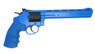 Well G296D Revolver 8" Co2 Metal Revolver in Blue