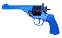 Well G293A Webley MKVI Break Top CO2 Revolver in Blue