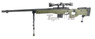 WELL MB4403D Spring Sniper Rifle with scope & bipod in Army Green (right side)