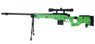 WELL MB4403 Spring Sniper Rifle in Radioactive Green