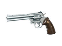 ASG R-357 Zastava Arms Gas Revolver 4" in Silver/Chrome finish