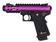 WE Galaxy Hi-Capa Series Gas Blowback Pistol in Purple