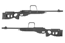 Snow Wolf SW025 Russian SV98 Replica Sniper Rifle in black