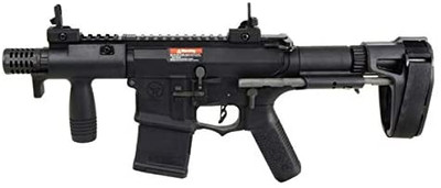 ARES AMOEBA M4 CQB Master PDW EFCS Electric Gun in Black