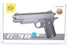 Galaxy G38 Full Scale 1911 Pistol in Full Metal in Tan