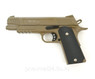 Galaxy G38 Full Scale 1911 Pistol in Full Metal in Tan