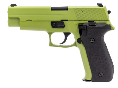 Raven R226 Gas Blowback pistol inGreen (RGP-04-11)