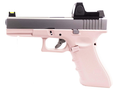 Raven EU17 Gas Blowback Pistol in pink with BDS (RGP-01-20-BDS)