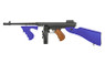 Cyma CM051 Tommy Gun M1928A1 AEG in Blue