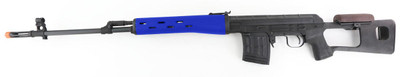 CYMA CM057A Full Metal SVD AEG DMR Airsoft Sniper Rifle in Blue