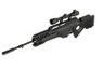 JG 2238 - SL86 G39 Airsoft AEG Rifle inc scope & bipod in black