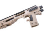 CAA MICRO RONI G3 Glock Pistol Carbine Conversion Kit in Tan (CAD-SK-08-DE)