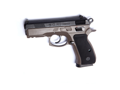 ASG - CZ 75D Compact - DualTone FDE Spring Pistol (18603)