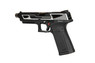 G&G Armament GTP9-MS Gas Blowback Pistol in Black & Silver