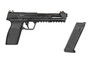 G&G Armament Piranha SL Extended Gas Blowback Pistol in Black