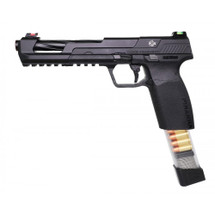 G&G Armament Piranha SL Extended Gas Blowback Pistol in Black