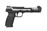 G&G Armament Piranha SL Extended GBB Pistol in Black & Silver
