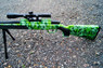 Cyma ZM51 bolt action sniper rifle inc scope & bipod in Green Camo