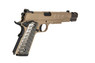 KWC KP16 M1911 Extended Full Metal GBB Pistol in Tan