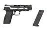 G&G Armament Piranha TR GBB Airsoft Pistol in Black & Silver