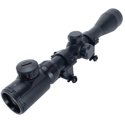 Light Up illuminated Rifle Scope 3-9X40 EG in black