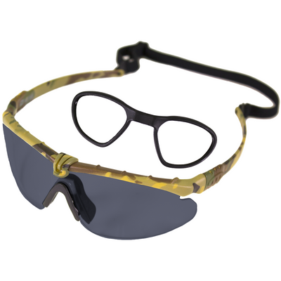 Nuprol Battle Pro’s Protective Eyewear – Camo Frame / Smoked Lens (6042-NCSM-OPT)