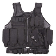 Nuprol PMC Tactical Security Vest in Black (6533-BLK)
